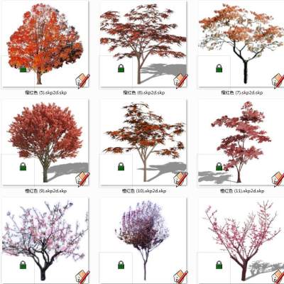 树sketchup草图模型下载su草图模型下载