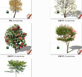 树sketchup草图模型下载su草图模型下载