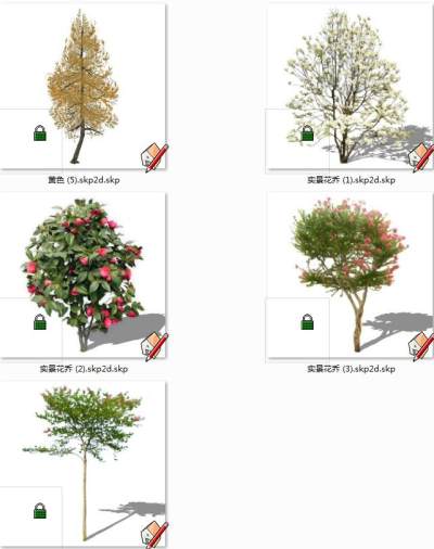 树sketchup草图模型下载su草图模型下载