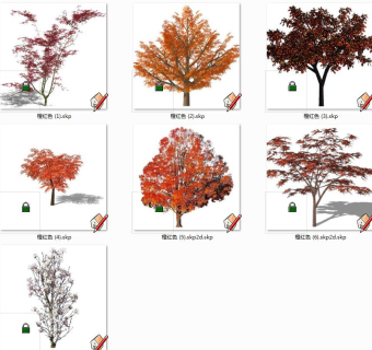 树sketchup草图模型下载su草图模型下载