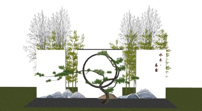 树sketchup草图模型下载su草图模型下载