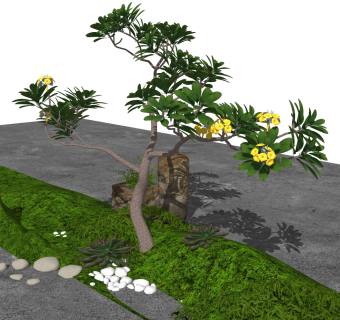 树sketchup草图模型下载su草图模型下载