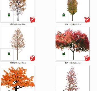 树sketchup草图模型下载su草图模型下载