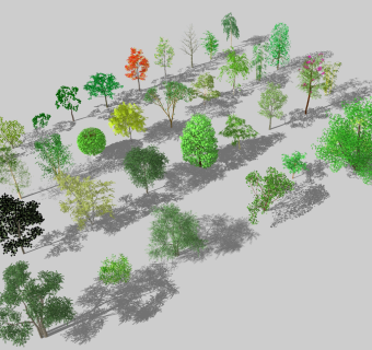 树sketchup草图模型下载su草图模型下载