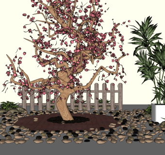 树sketchup草图模型下载su草图模型下载