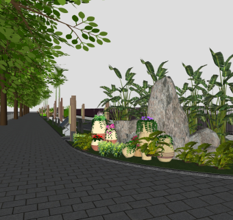 树sketchup草图模型下载 su草图模型下载