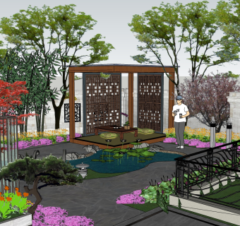 植物树su草图模型下载