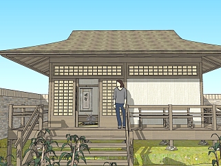 137日式风格建筑庭院，日式民宅，日式民宿，日式庭院...