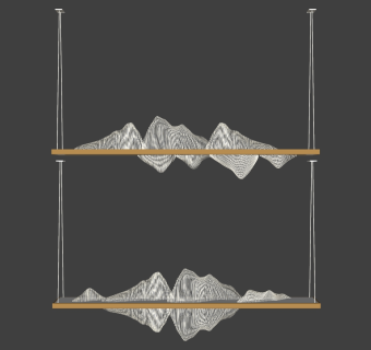 新中式吊灯 su草图模型下载
