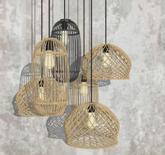 吊灯su草图模型下载