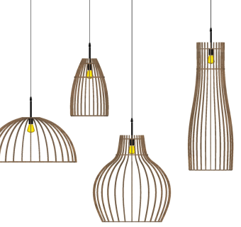 吊灯su草图模型下载