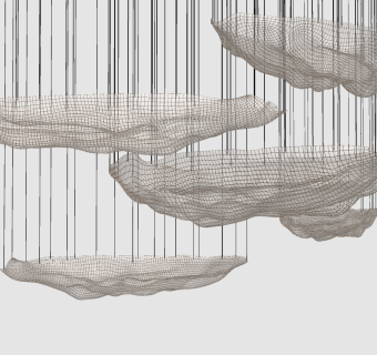 吊灯su草图模型下载