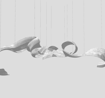 吊灯su草图模型下载