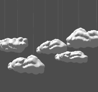 吊灯su草图模型下载