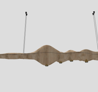 吊灯su草图模型下载