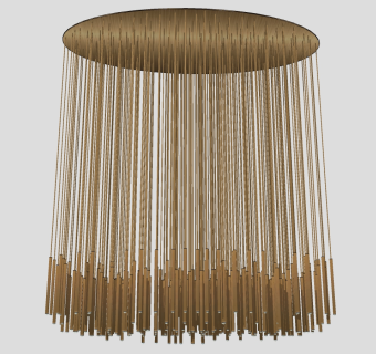 吊灯su草图模型下载