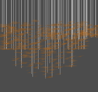 吊灯su草图模型下载