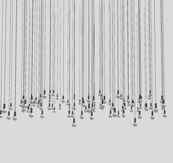 吊灯su草图模型下载