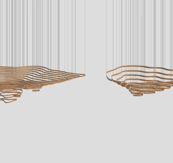 吊灯su草图模型下载