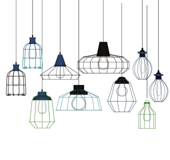 吊灯su草图模型下载