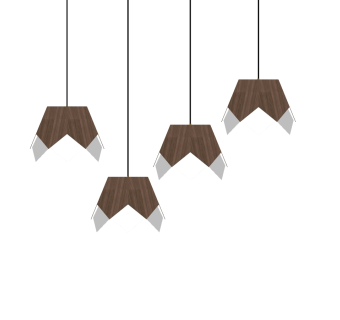 吊灯su草图模型下载