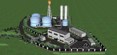 182工厂厂房 厂房设备  化工厂储蓄罐 化工厂设备 化工产业园su草图模型下载