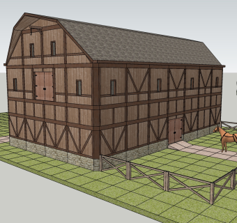 230农场su草图模型下载