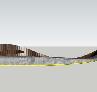 72异形靠背椅  异形沙发 异形公共座椅  异形家具设计su草图模型下载