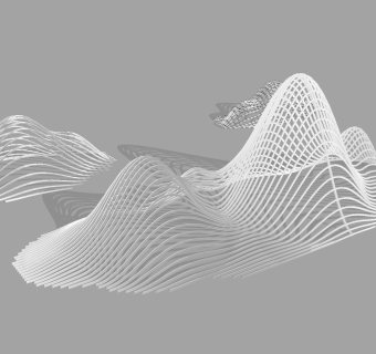 01山水雕塑小品 韧山水曲线雕塑 现代风格雕塑小品 商业街 购物街雕塑小品su草图模型下载