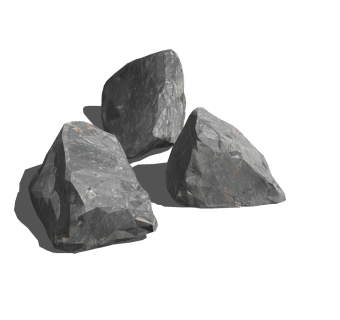 26中式山水石头 石头组合 太湖石 景观石 庭院景观小品  泰山石 户外装饰石头su草图模型下载