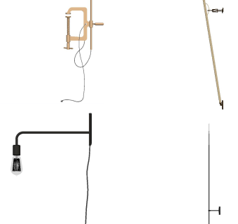 金属壁灯 装饰灯 圆形玻璃球壁灯su草图模型下载