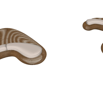 108现代多人沙发 沙发垫 现代布艺多人沙发  现代风格多人沙发_ 户外休闲沙发 藤编沙发 公共休闲沙发su草图模型下载