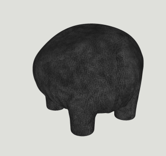 12懒人躺椅 现代风格懒人沙发 休闲躺椅 靠垫 坐垫 沙发坐垫 沙发椅 沙发凳su草图模型下载