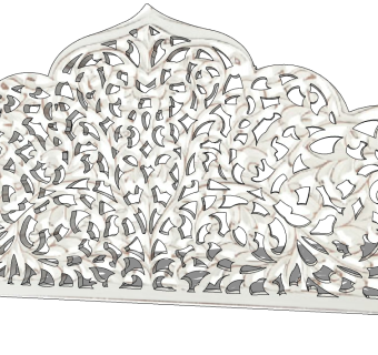 02欧式雕花 石材雕花 石材雕刻 欧式雕花景墙su草图模型下载