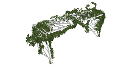 爬山虎 绿植植物 装饰植物su草图模型下载