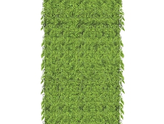 装饰景观植物 绿植墙  花架绿植植物  su草图模型下载