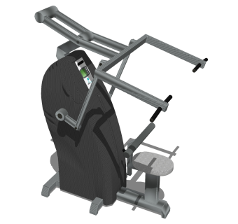 现代室外户外青年健身场地  su草图模型下载