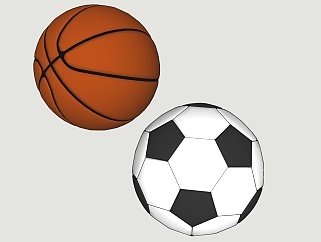 足球组合<em>体育运动</em>健身器材su草图模型下载