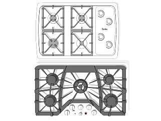 厨房用品用具 su草图模型下载