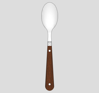 现代勺子su草图模型下载