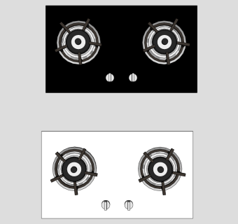 燃气灶 集成灶su草图模型下载