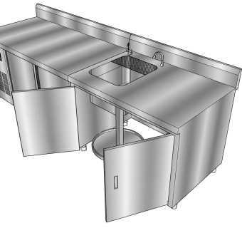 厨房用品用具 su草图模型下载