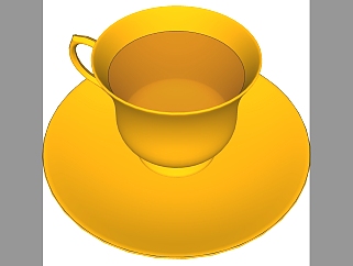 水杯茶杯su草图模型下载