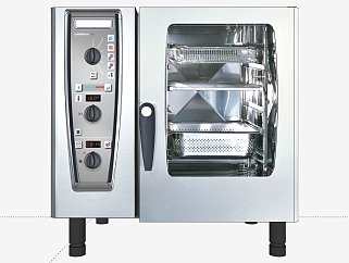 万能蒸烤箱 厨房用品 用具 电器su草图模型下载