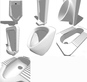 洁具用品卫生用品  su草图模型下载