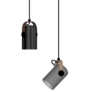 小吊灯组合su草图模型下载