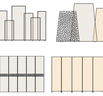 新中式意境隔断屏风su草图模型下载