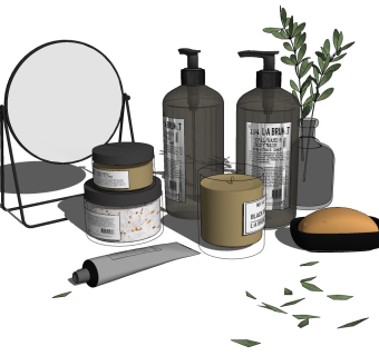 现代洗漱用品，卫生间用品