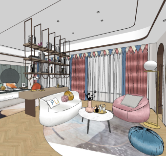 卧室女孩房，女儿房，公主房