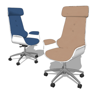 皮革办公椅，转椅